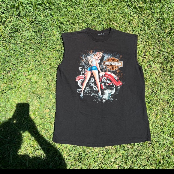Harley-Davidson Other - Harley Davidson Sleeveless Female graphic Las Vegas Harley size XL